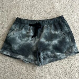 Tie died sweat shorts